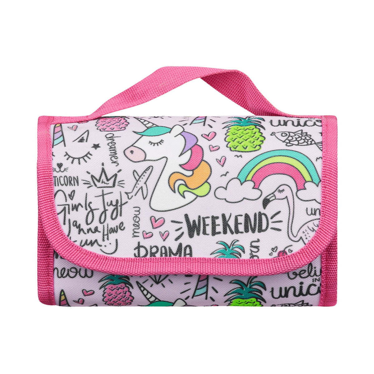 Quest Unicorn Weekend 4-Piece BTS Backpack Combo - Pink