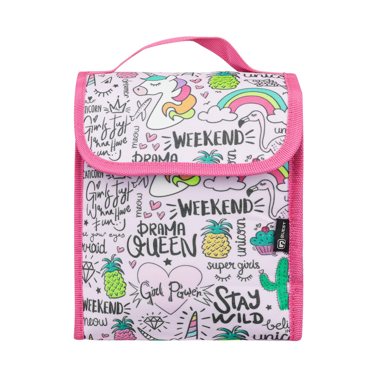 Quest Unicorn Weekend 4-Piece BTS Backpack Combo - Pink