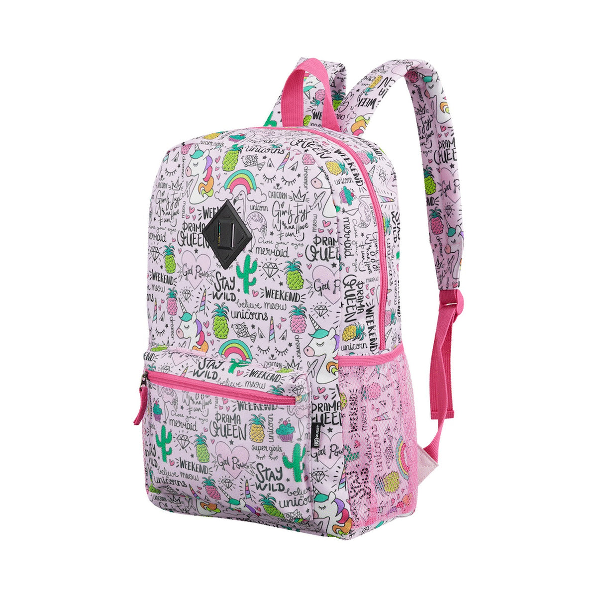 Quest Unicorn Weekend 4-Piece BTS Backpack Combo - Pink