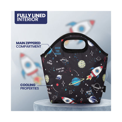 Quest Planets Value Lunch Cooler Black