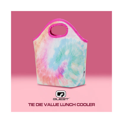 Quest Tie-Dye Value Lunch Cooler - Pink