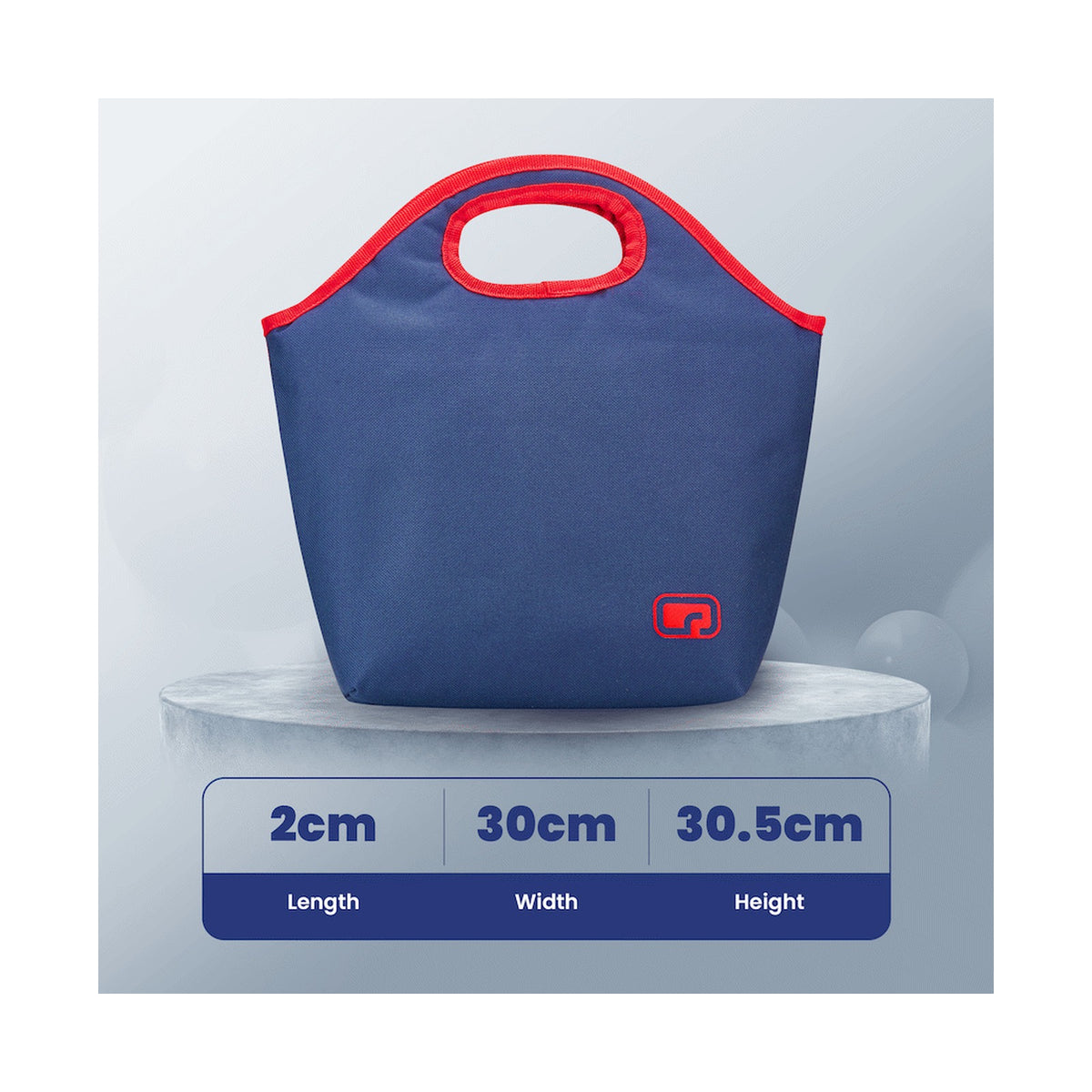 Quest BF Value Lunch Cooler - Navy/Red