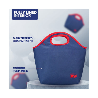 Quest BF Value Lunch Cooler - Navy/Red