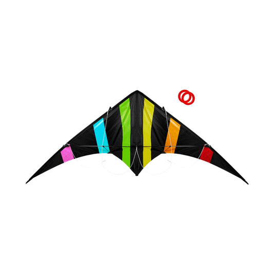Quest Dual Line Delta Stunt 180cm Kite - Multi
