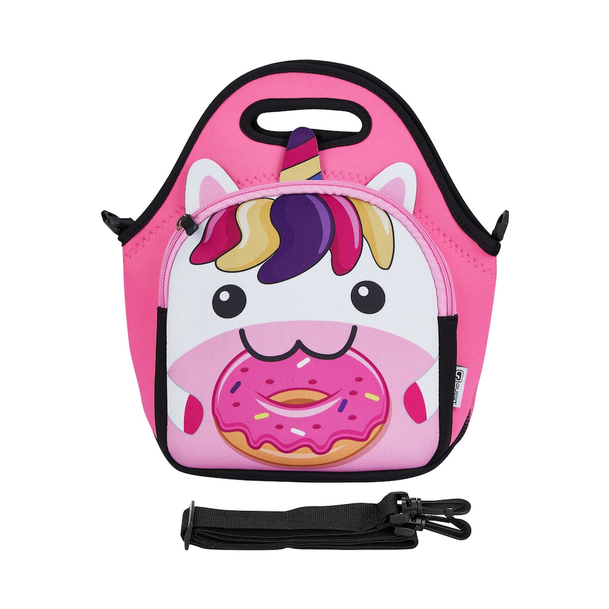 Quest Neoprene Lunch Bag - Unicorn Donut