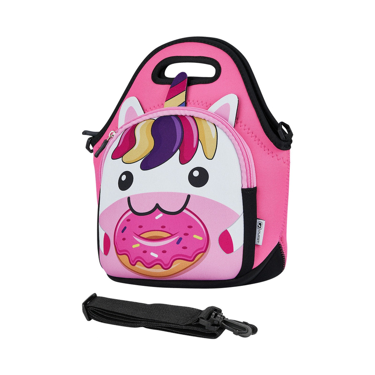 Quest Neoprene Lunch Bag - Unicorn Donut