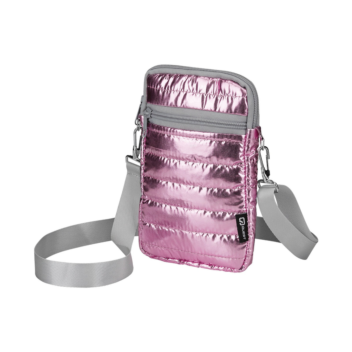 Quest Puffer Cross Body Bag - Pink