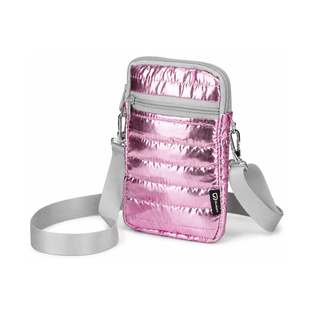 Quest Puffer Cross Body Bag - Pink