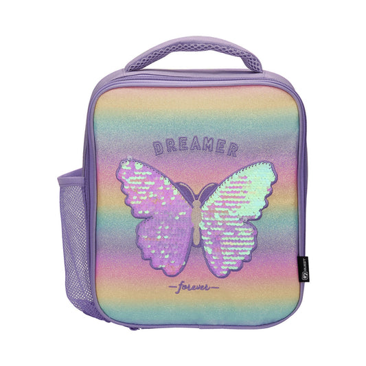 Quest Butterfly Deluxe Lunch Cooler - Purple