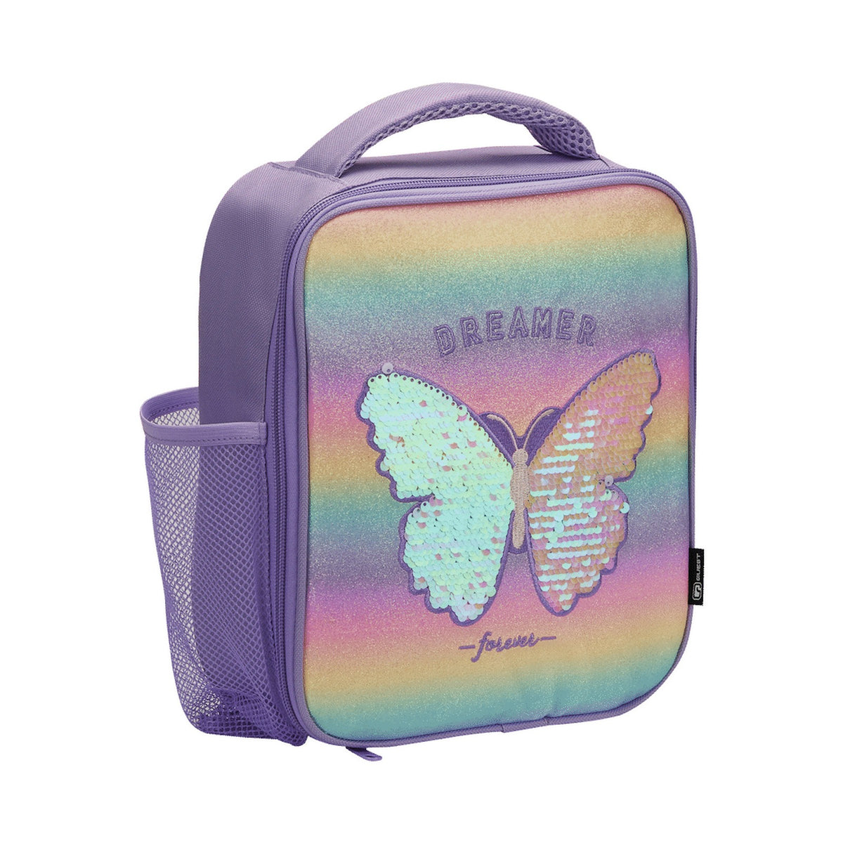 Quest Butterfly Deluxe Lunch Cooler - Purple