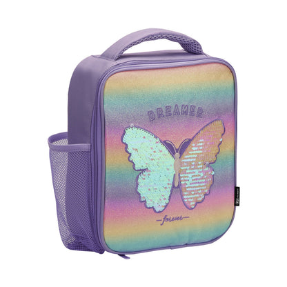 Quest Butterfly Deluxe Lunch Cooler - Purple