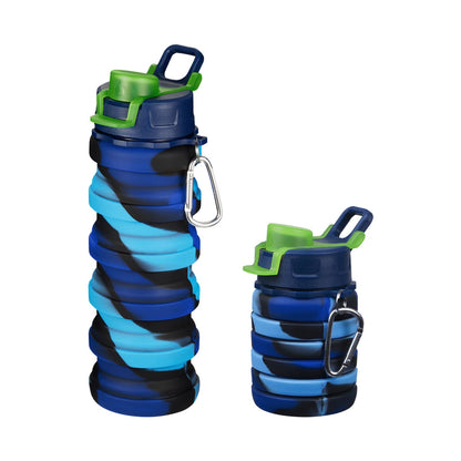 Quest Hydro-Pop Bottle 500ml - Multi Blue