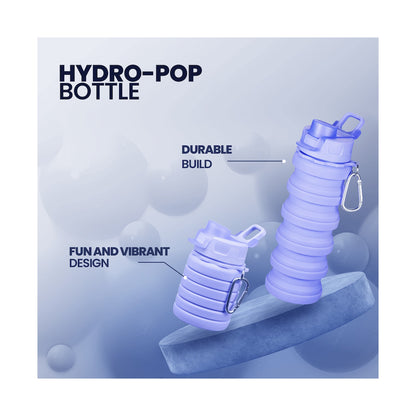 Quest Hydro-Pop Bottle 500ml - Purple