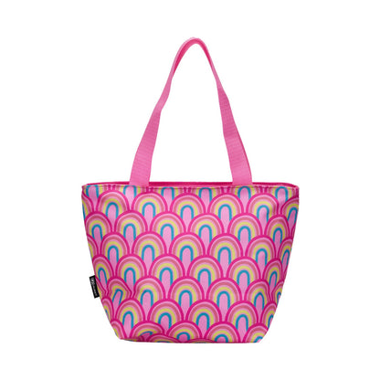 Quest Rainbow Value Lunch Bag - Pink