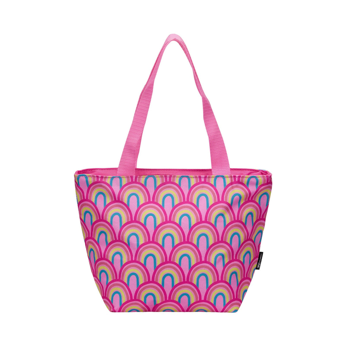 Quest Rainbow Value Lunch Bag - Pink