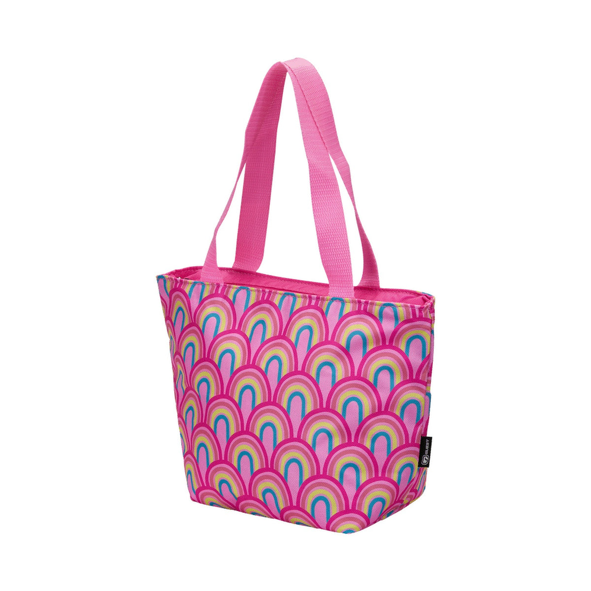 Quest Rainbow Value Lunch Bag - Pink