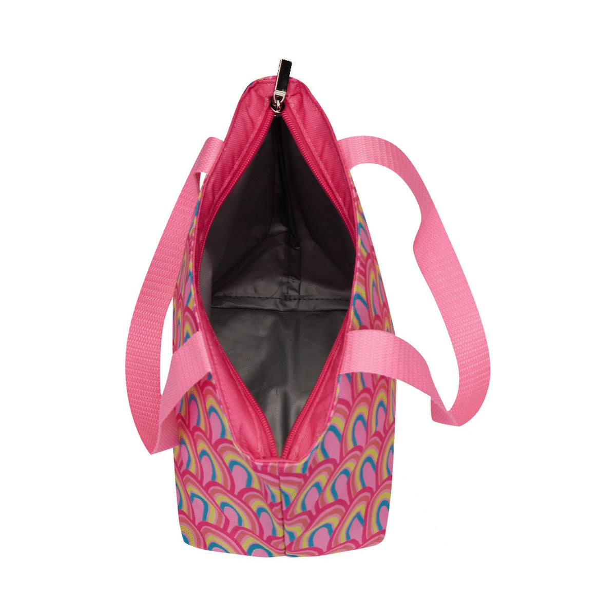 Quest Rainbow Value Lunch Bag - Pink