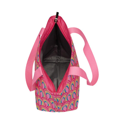 Quest Rainbow Value Lunch Bag - Pink