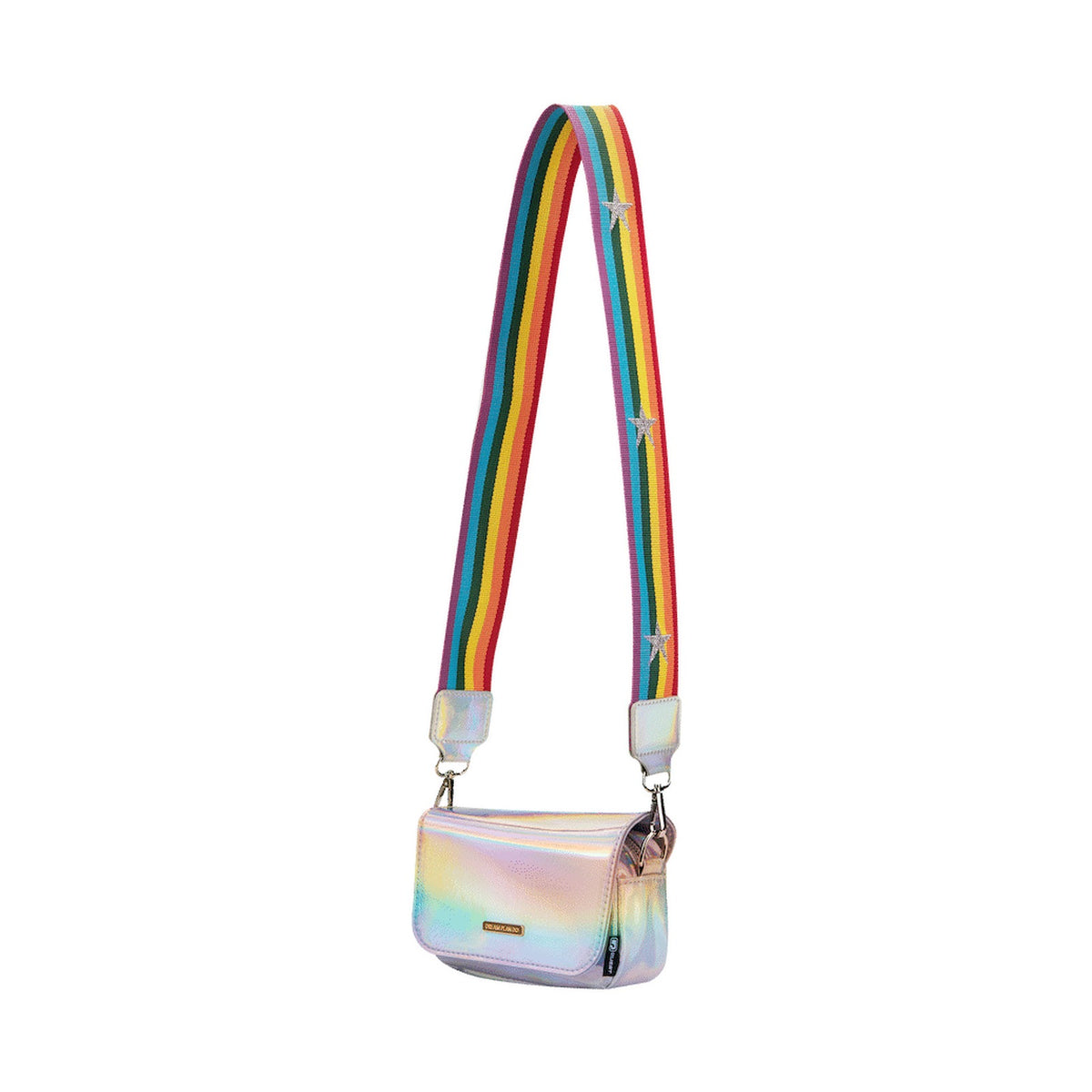 Quest Rainbow Cross Body Bag - Silver