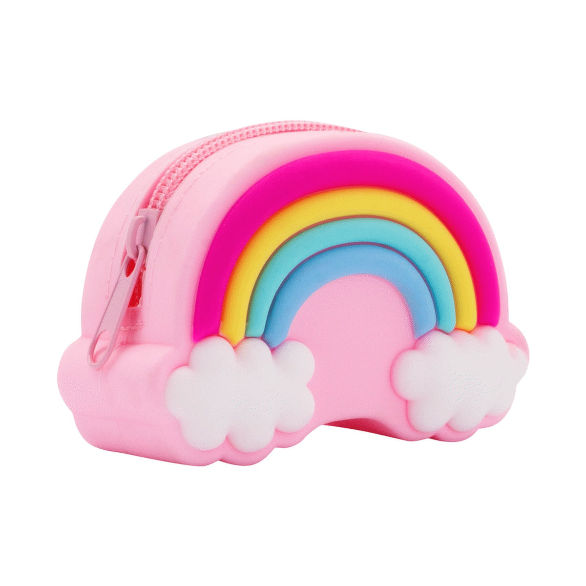 Quest Rainbow Silicone Purse - Pink