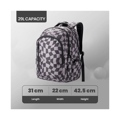 Quest Checker Senior Scholar Backpack Grey