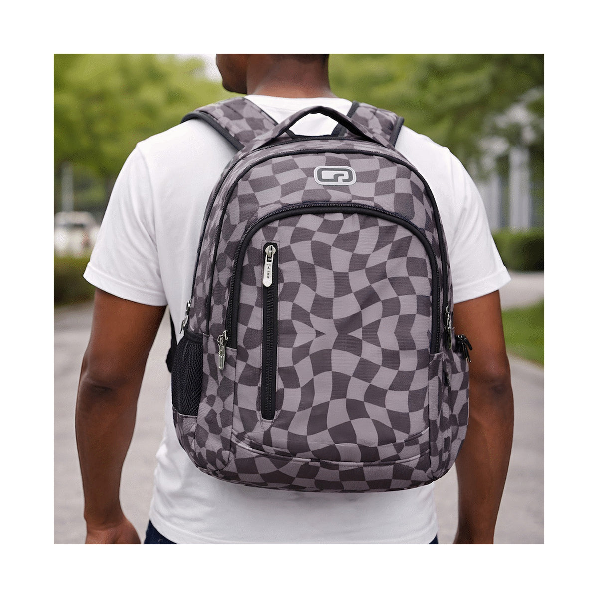 Quest Checker Senior Scholar Backpack Grey