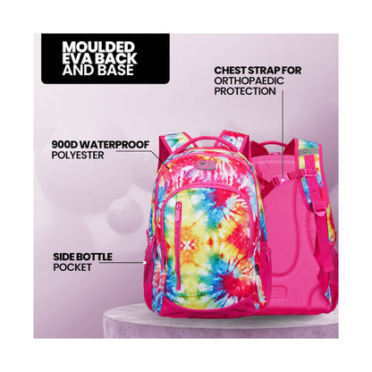 Quest Tie-Dye Scholar 30l Backpack - Pink