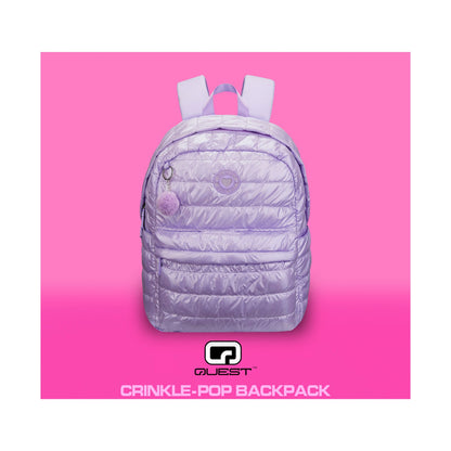 Quest Crinkle-Pop Backpack Lilac