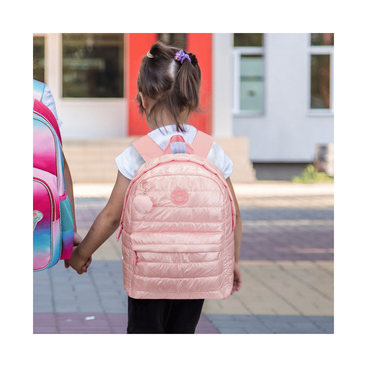 Quest Crinkle-Pop Backpack Pink