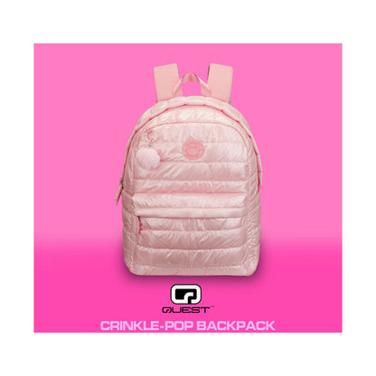 Quest Crinkle-Pop Backpack Pink