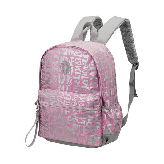 Quest Love-letter Backpack Pink