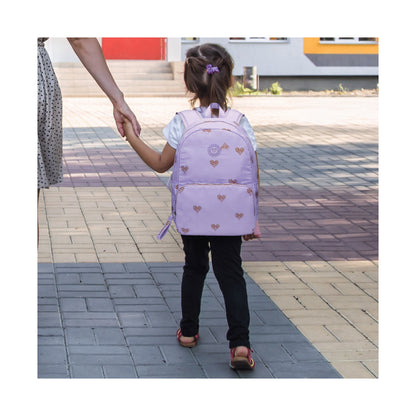 Quest Silky Heart Backpack Lilac
