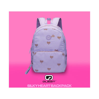 Quest Silky Heart Backpack Lilac