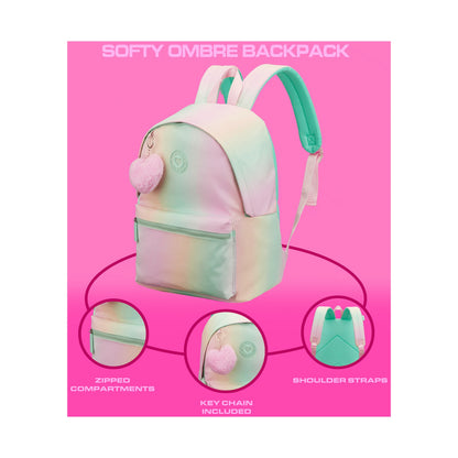 Quest Softy Ombre Backpack Pink