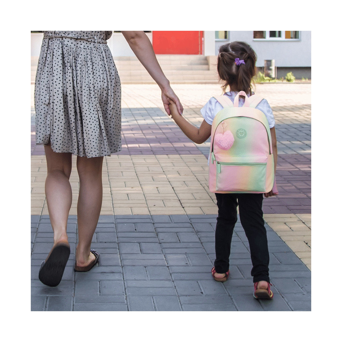Quest Softy Ombre Backpack Pink