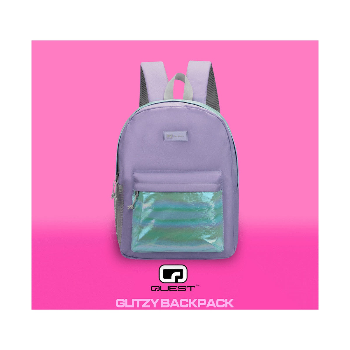 Quest Glitzy Backpack lilac