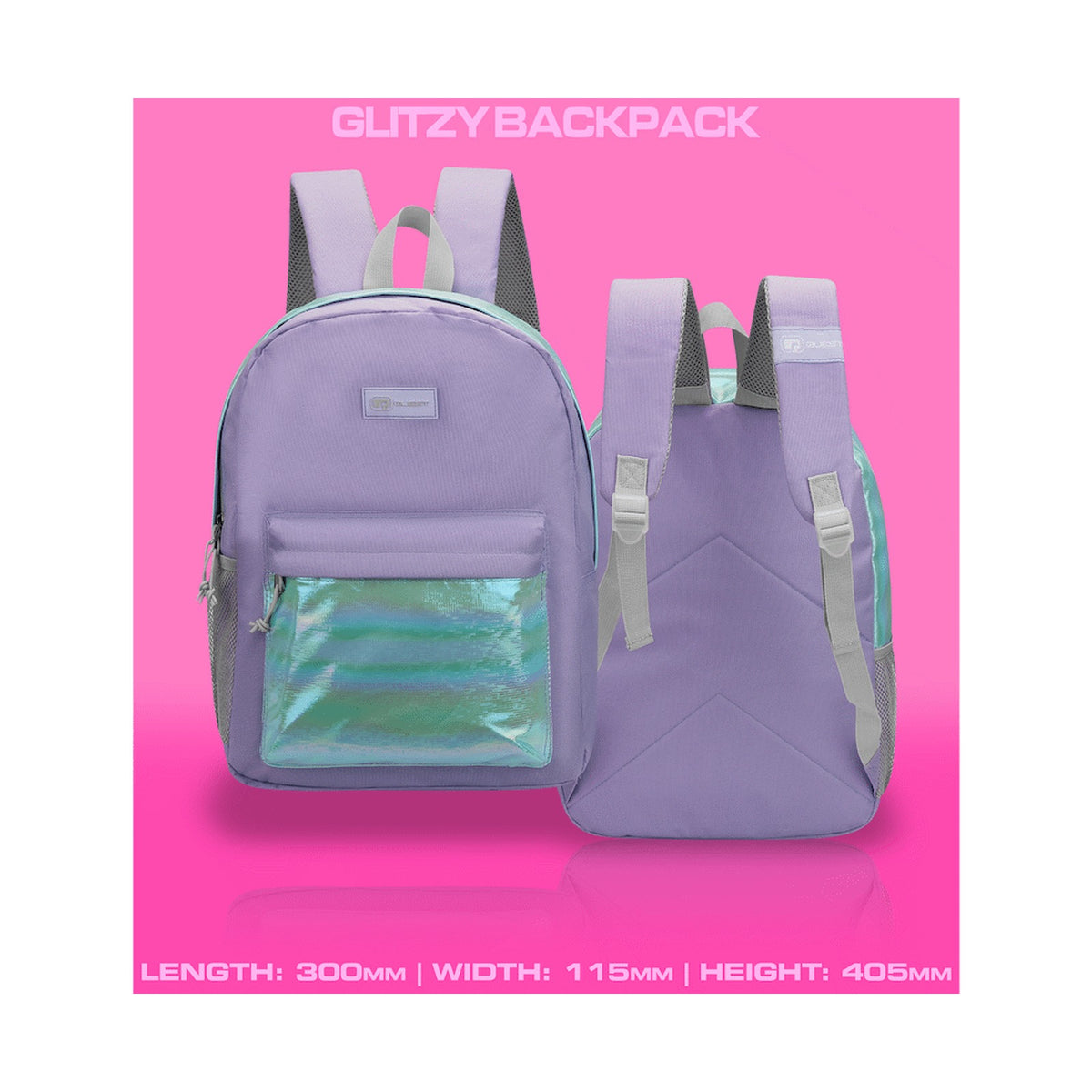 Quest Glitzy Backpack lilac