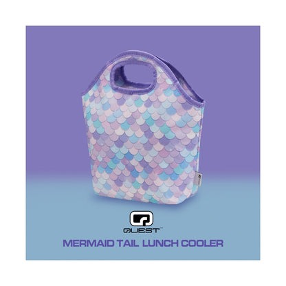 Quest Mermaid Tail Lunch Bag Lilac