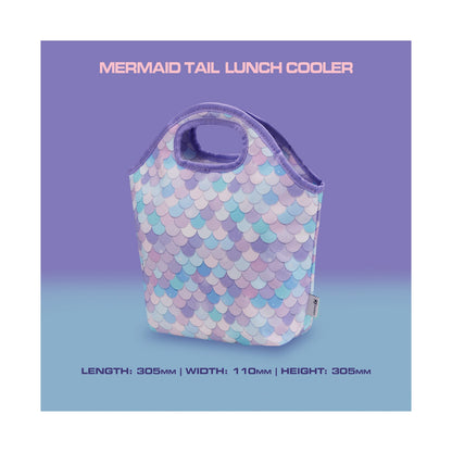 Quest Mermaid Tail Lunch Bag Lilac