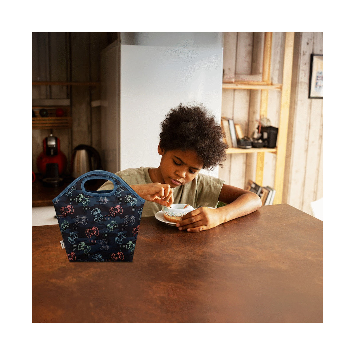 Quest Gamer Lunch Bag Navy