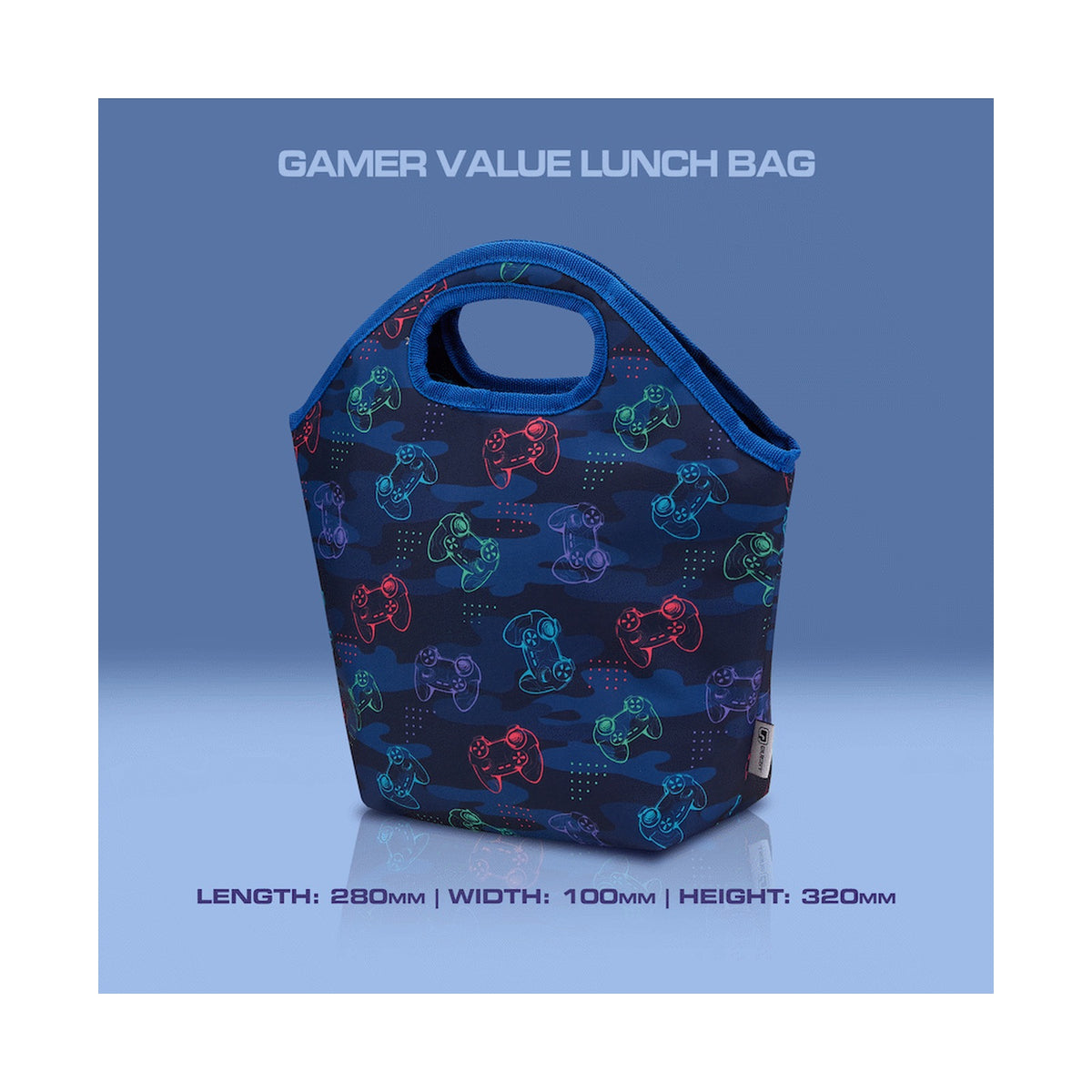 Quest Gamer Lunch Bag Navy