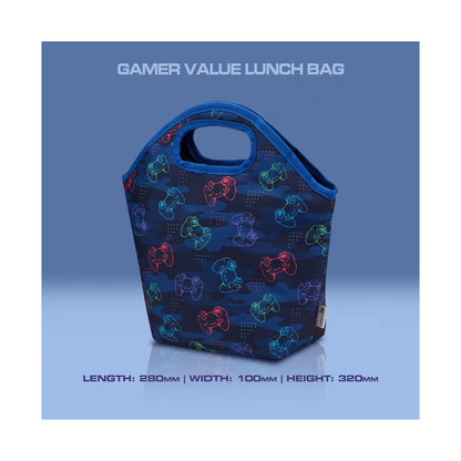 Quest Gamer Lunch Bag Navy