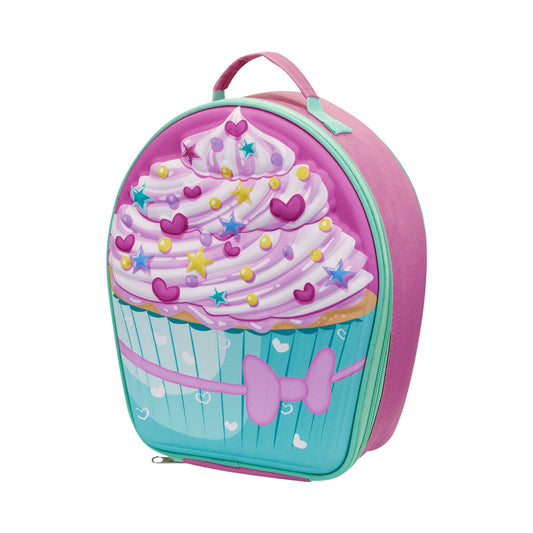 Quest Cupcake 3D EVA Lunch Bag - Pink