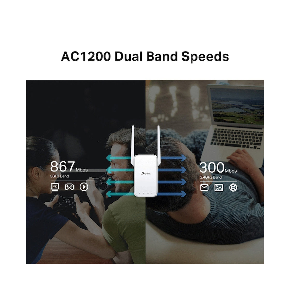 TP-Link RE315 AC1200 Wi-Fi Range Extender