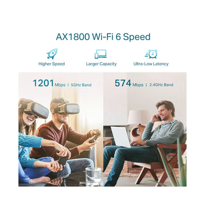 TP-Link RE605X AX1800 Wi-Fi 6 Range Extender