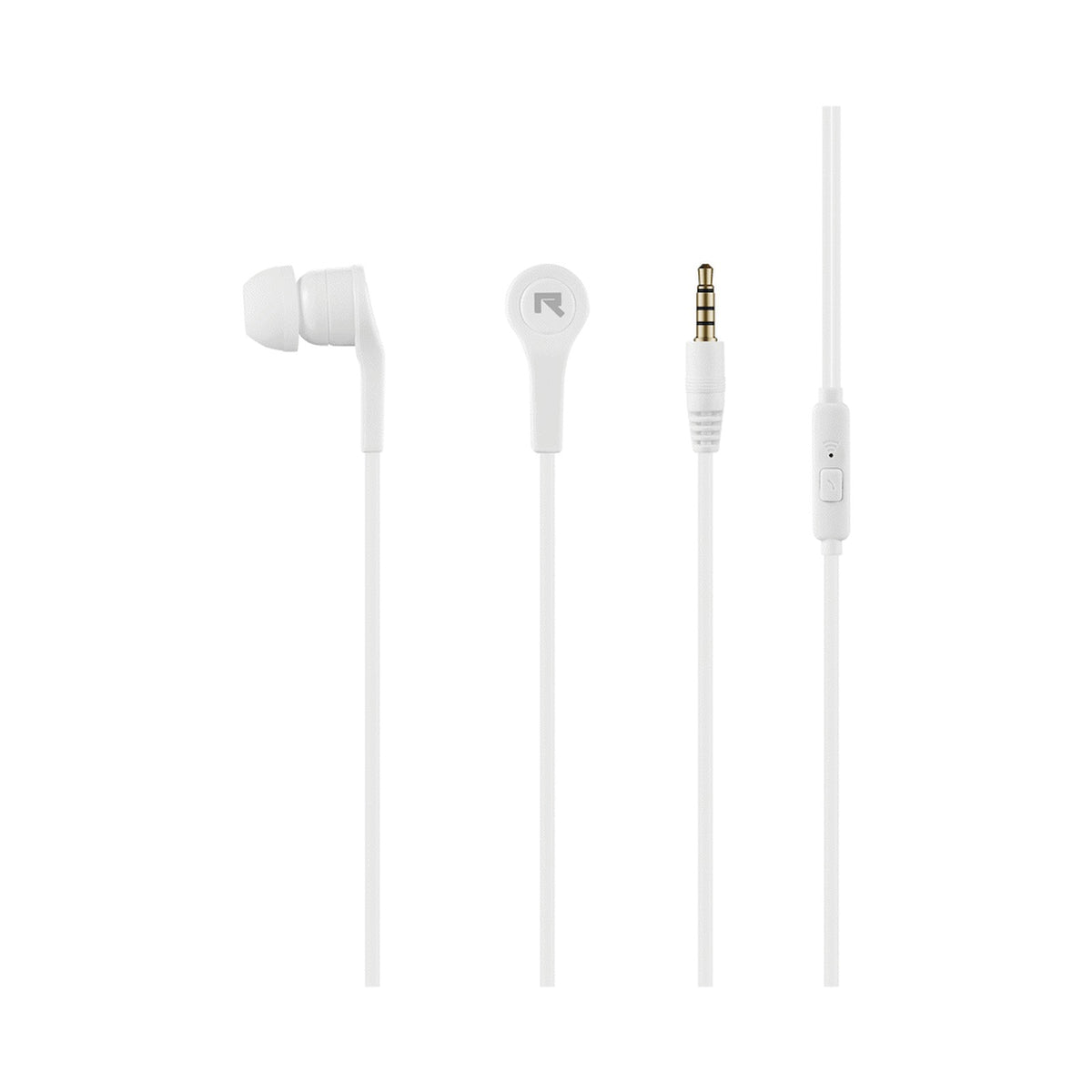 Rocka Elements Earbuds - White