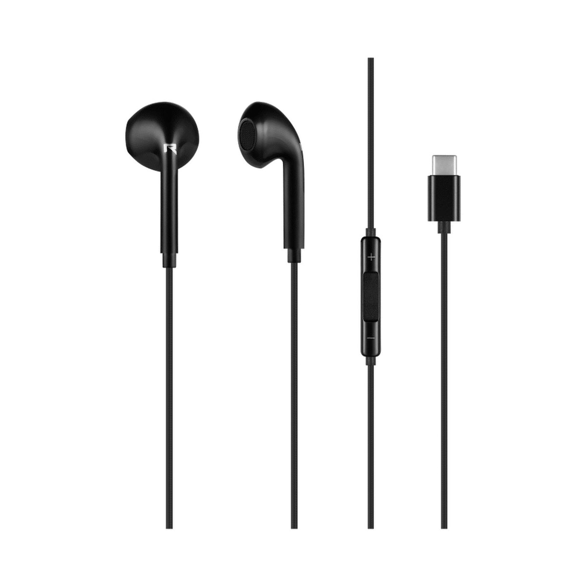 Rocka Ignite Series Type-C Earphone - Black