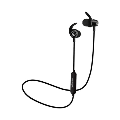 Rocka Luxe Plus Bluetooth Earphones with Micro SD Card Slot - Black