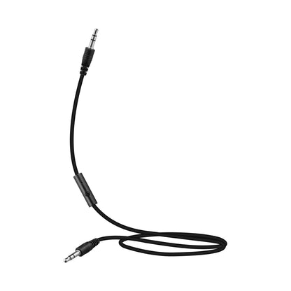 Rocka Cortex series Aux Headphones - Black