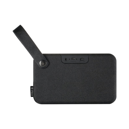 Rocka Fibre Series Bluetooth Speaker with Fabric Trim - Black